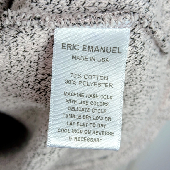 Eric Emanuel EE Quarter Zip Pullover Made in USA Men’s Large - Picture 5 of 7